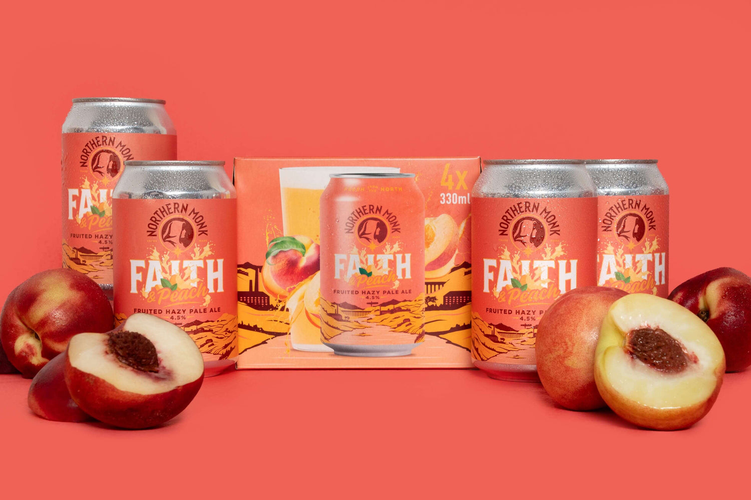 4 PACK // FAITH & PEACH // HAZY PALE Northern Monk
