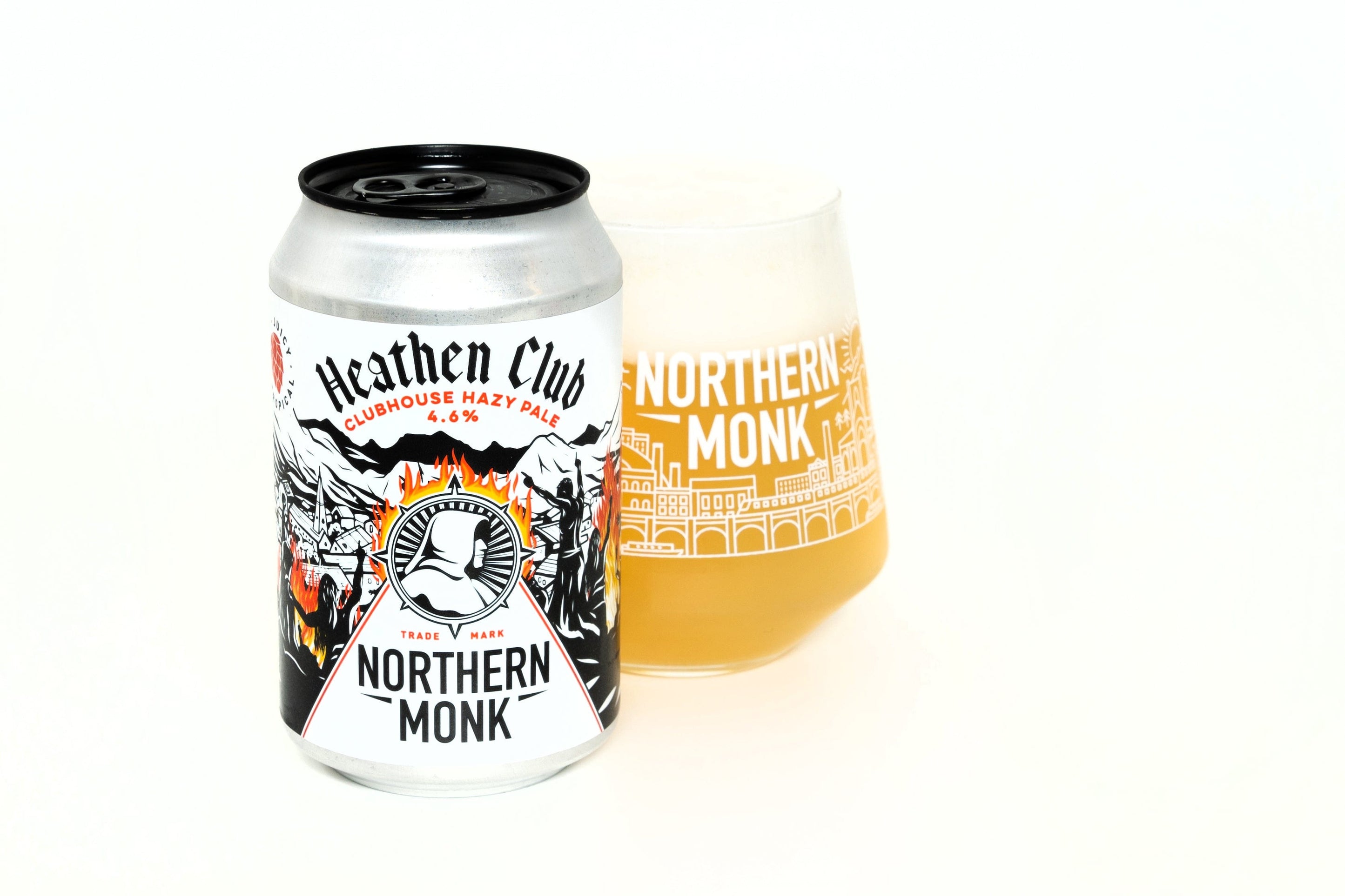 HEATHEN CLUB // CLUBHOUSE HAZY PALE ALE // 330ML Northern Monk