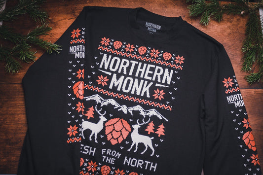 BLACK CHRISTMAS JUMPER