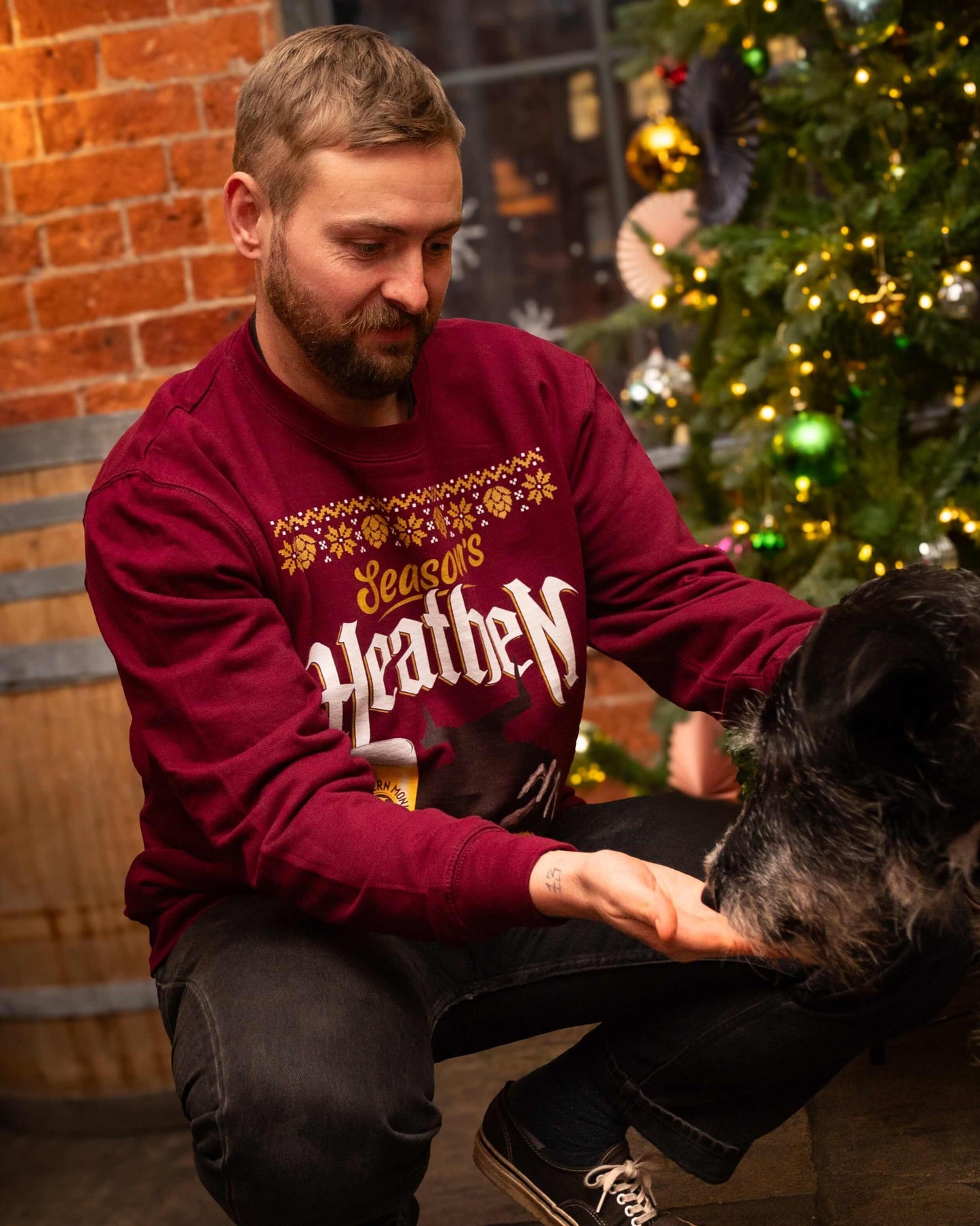 SEASONS HEATHEN RED JUMPER