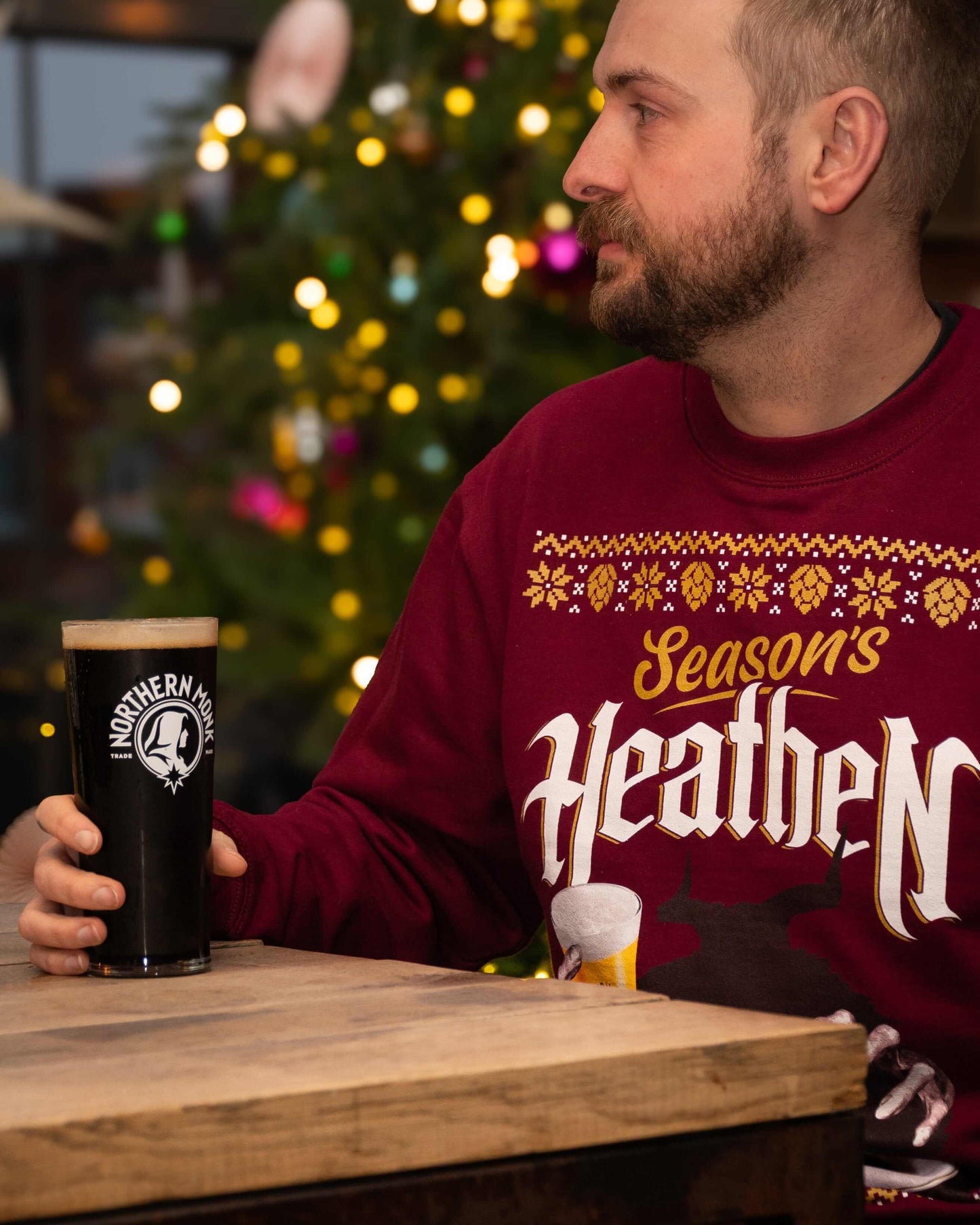 SEASONS HEATHEN RED JUMPER