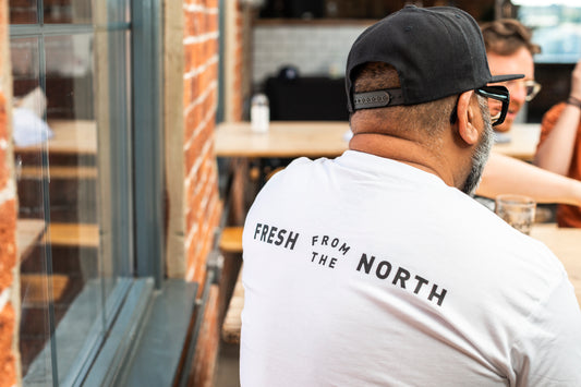 WHITE FRESH FROM THE NORTH TEE