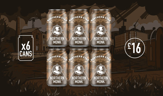 6 PACK // NORTHERN STAR™ 330ml // CHOCOLATE, CARAMEL & BISCUIT PORTER
